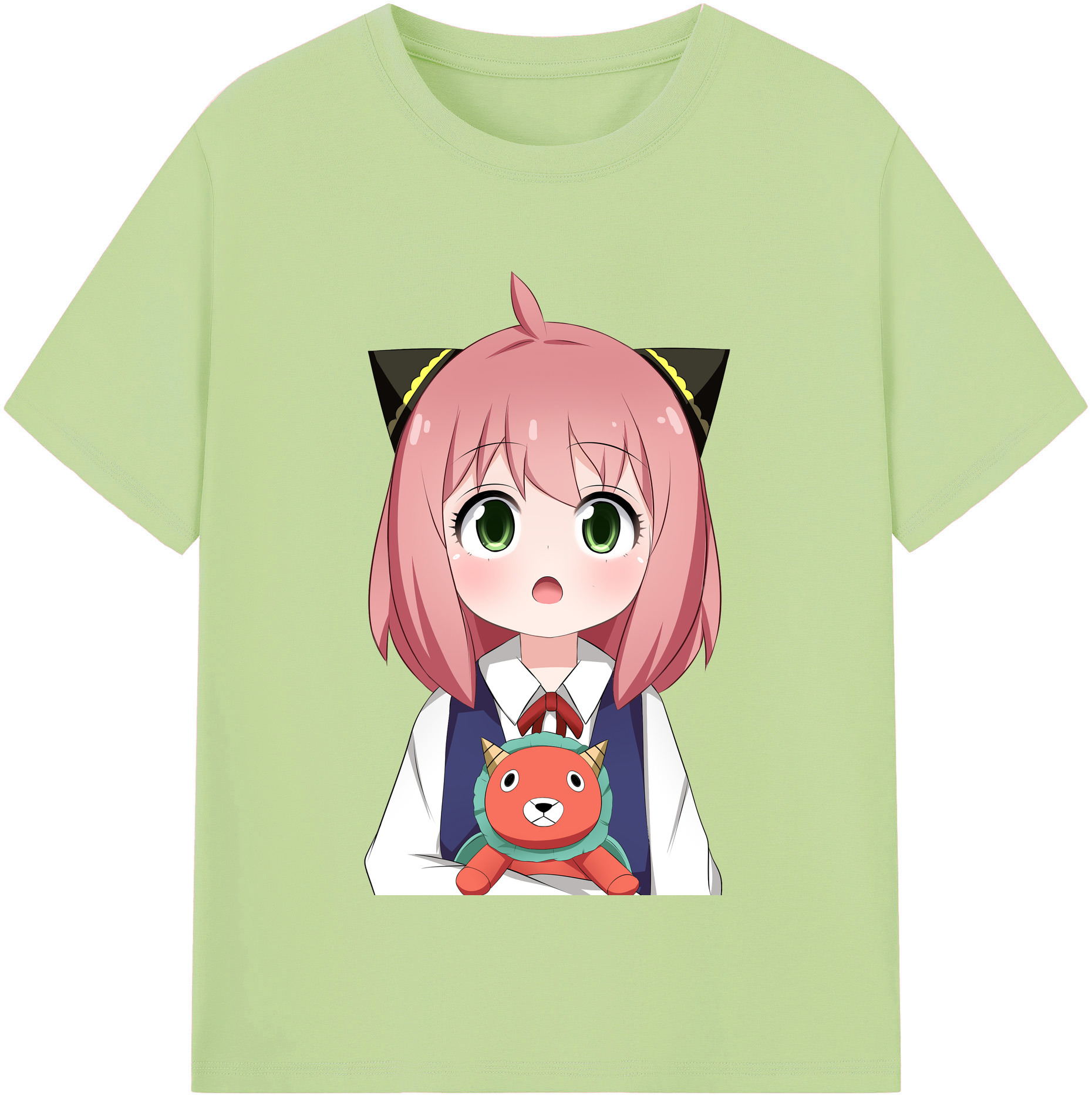 （画像用） SPY×FAMILY间谍家家酒 綿100％半袖Tシャツ（フロントプリント）